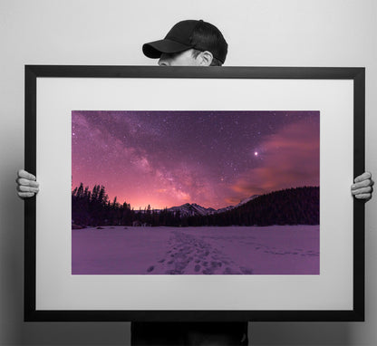 Milky Way Over Longs Peak